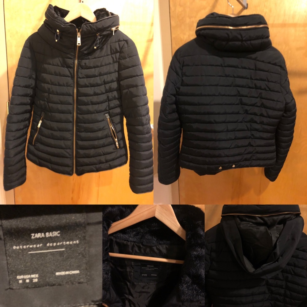 Zara puffer